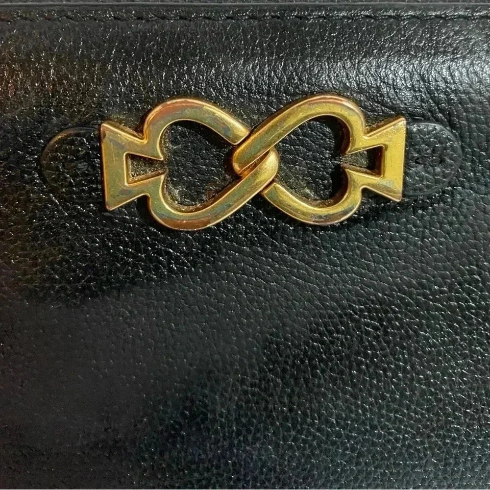 Kate spade black leather wallet